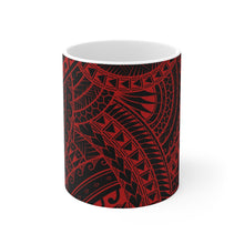 Load image into Gallery viewer, Tribal Graphic Mug 11oz (Red)
