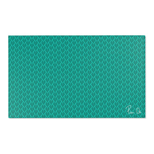 Spear Area Rug (Teal)