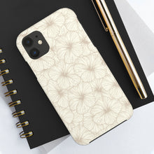 Load image into Gallery viewer, Hibiscus Phone Case (Off White)
