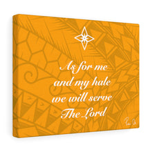 Load image into Gallery viewer, Scripture Canvas Gallery Wraps (Yellow)
