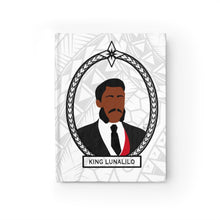 Load image into Gallery viewer, Tribal King Lunalilo Journal - Ruled Line (White)
