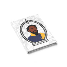 Load image into Gallery viewer, Tribal King Kamehameha IV Journal - Ruled Line (White)
