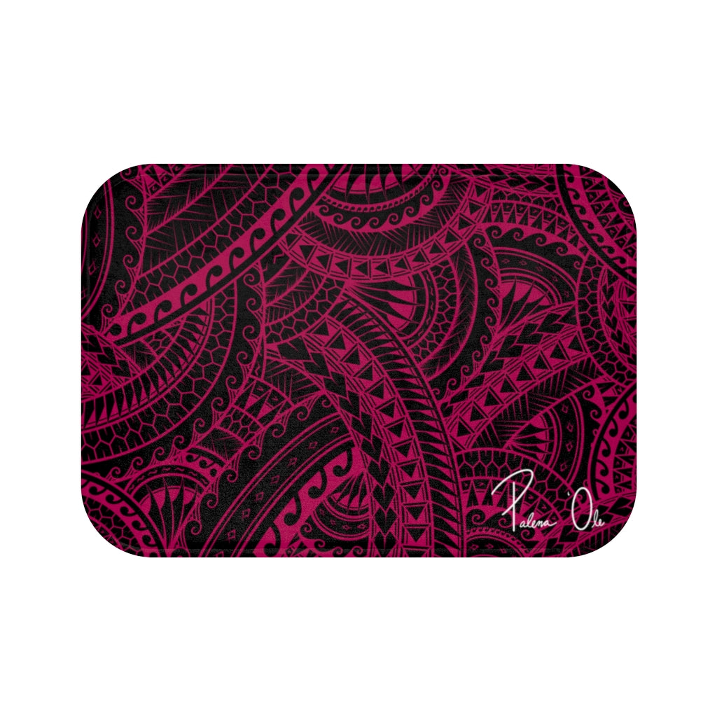 Tribal Bath Mat (Pink)