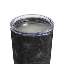 Load image into Gallery viewer, Hibiscus Tumbler Cup 10oz (Gray)
