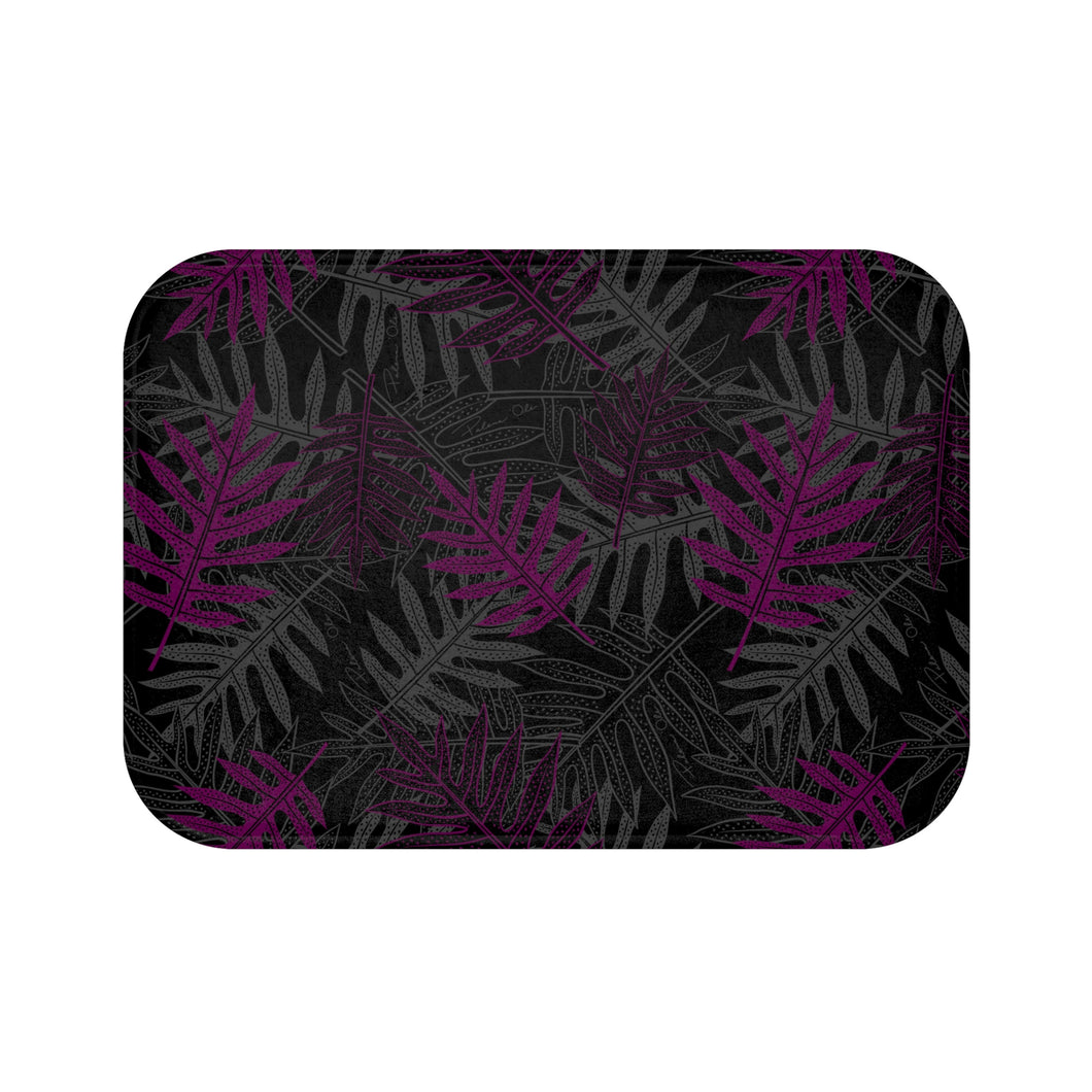 Laua’e Bath Mat (Purple)