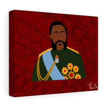 Load image into Gallery viewer, King Kalākaua Canvas Gallery Wraps (Red)
