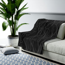 Load image into Gallery viewer, NALU Velveteen Plush Blanket (Gray)
