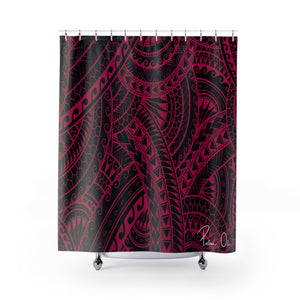Tribal Shower Curtain (Pink)