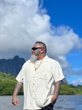 Load image into Gallery viewer, Kalo Aloha Shirt (Green/White)
