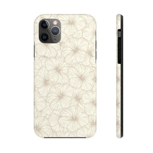 Load image into Gallery viewer, Hibiscus Phone Case (Off White)
