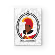 Load image into Gallery viewer, Tribal King Kamehameha I Journal - Ruled Line (White)
