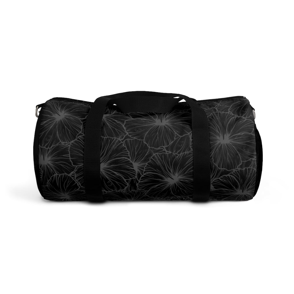 Hibiscus Duffel Bag (Gray)