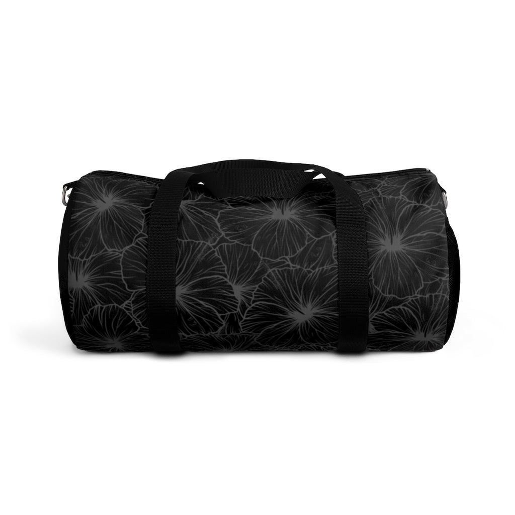 Hibiscus Duffel Bag (Gray)