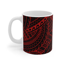 Load image into Gallery viewer, Tribal Graphic Mug 11oz (Red)
