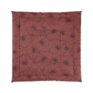 Hibiscus Comforter (Pink)