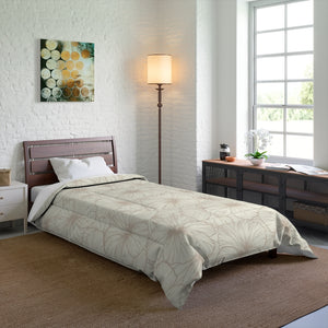 Hibiscus Comforter (Off White)