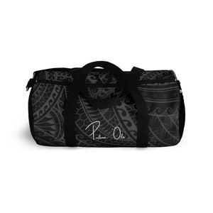 Tribal Script Duffel Bag (Gray)
