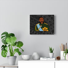 Load image into Gallery viewer, King Kalākaua Canvas Gallery Wraps (Black)
