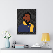 Load image into Gallery viewer, King Kamehameha IV Canvas Gallery Wraps (Black)
