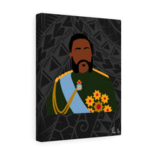 Load image into Gallery viewer, King Kalākaua Canvas Gallery Wraps (Black)
