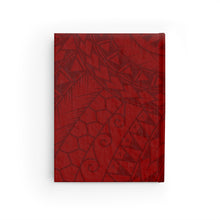 Load image into Gallery viewer, Tribal King Kamehameha I Journal - Ruled Line (Red)
