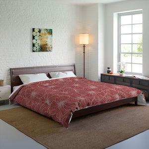 Hibiscus Comforter (Light Pink)