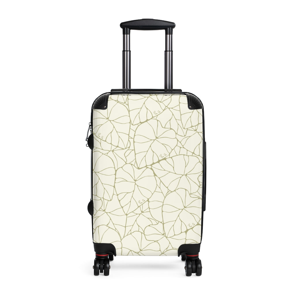 Kalo Suitcase (White/Green)