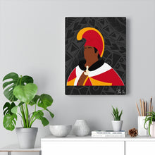 Load image into Gallery viewer, King Kamehameha I Canvas Gallery Wraps (Black)
