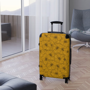 Hibiscus Suitcase (Yellow)