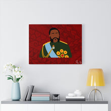 Load image into Gallery viewer, King Kalākaua Canvas Gallery Wraps (Red)
