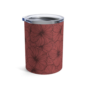 Hibiscus Tumbler Cup 10oz (Pink)