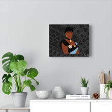 Load image into Gallery viewer, Queen Liliuokalani Canvas Gallery Wraps (Black)
