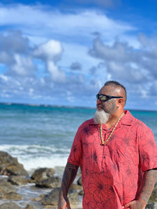 Hibiscus Aloha Shirt (Pink)