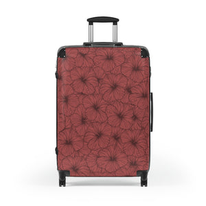 Hibiscus Suitcase (Pink)