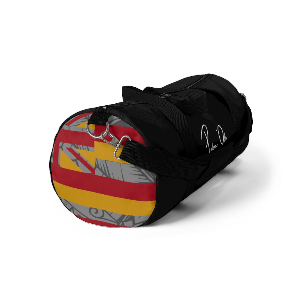 Kanaka Kollection Tribal Flag Duffel Bag (Y/G)
