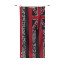 Load image into Gallery viewer, Tribal Flag Polycotton Towel (Gray)
