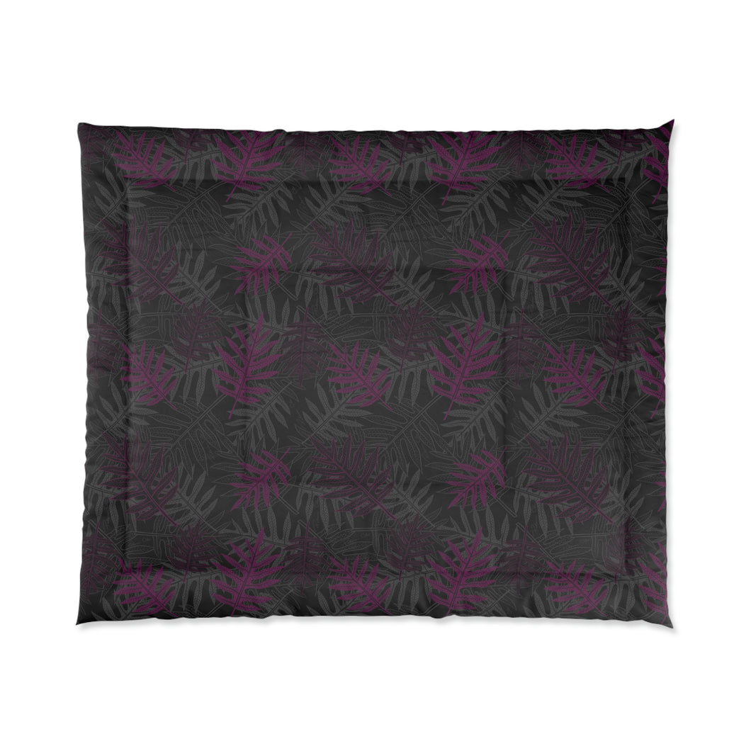 Laua’e Comforter (Purple)
