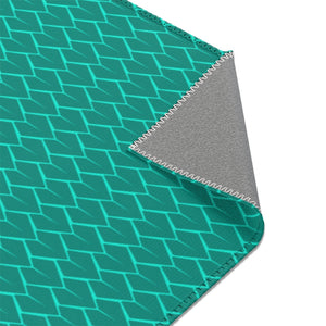 Spear Area Rug (Teal)