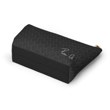 Load image into Gallery viewer, Spear Script Accessory Pouch w T-bottom
