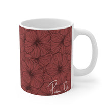Load image into Gallery viewer, Hibiscus Graphic Mug 11oz (Pink)

