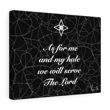 Load image into Gallery viewer, Dark Kalo Scripture Canvas Gallery Wraps
