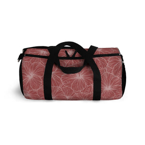 Hibiscus Duffel Bag (Light Pink)