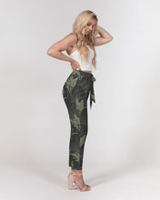 Load image into Gallery viewer, Kī Women&#39;s Belted Tapered Pants (Gray/Sage)
