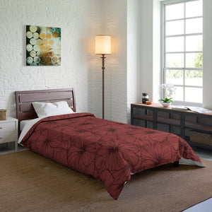 Hibiscus Comforter (Pink)