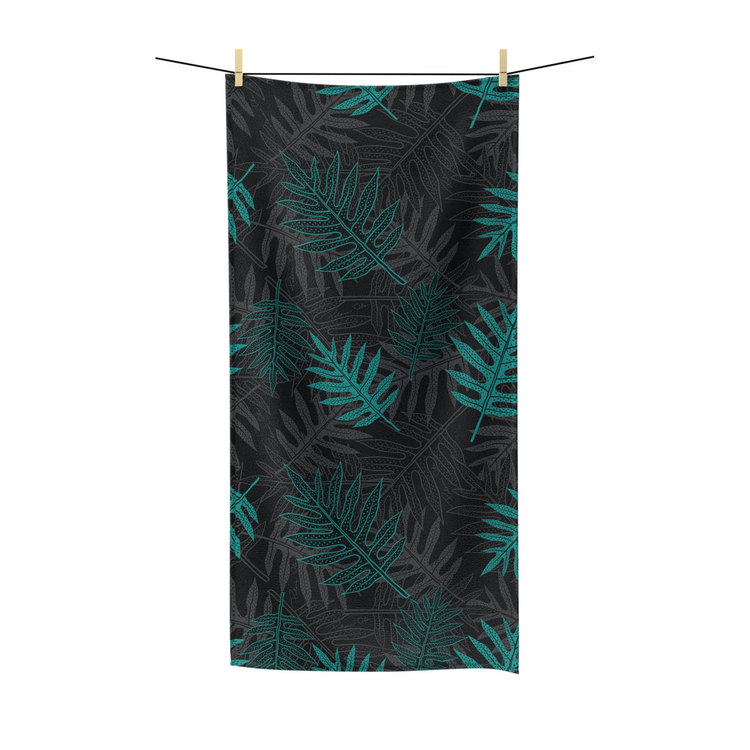 Laua’e Polycotton Towel (Teal)