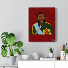 Load image into Gallery viewer, King Kalākaua Canvas Gallery Wraps (Red)
