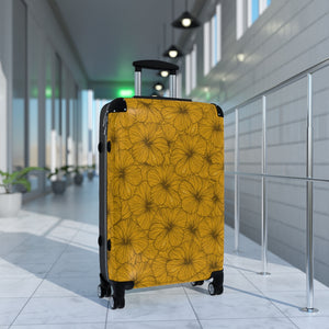 Hibiscus Suitcase (Yellow)
