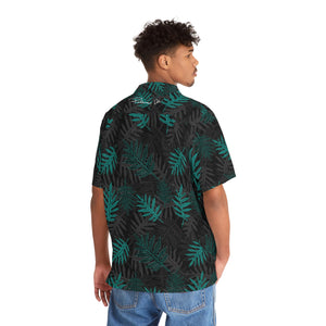 Laua’e Aloha Shirt (Teal)