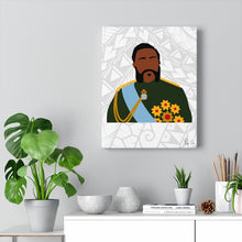 Load image into Gallery viewer, King Kalākaua Canvas Gallery Wraps (White)
