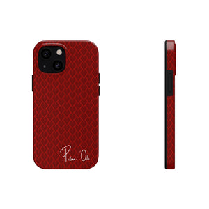Spear Script Phone Case (Red)